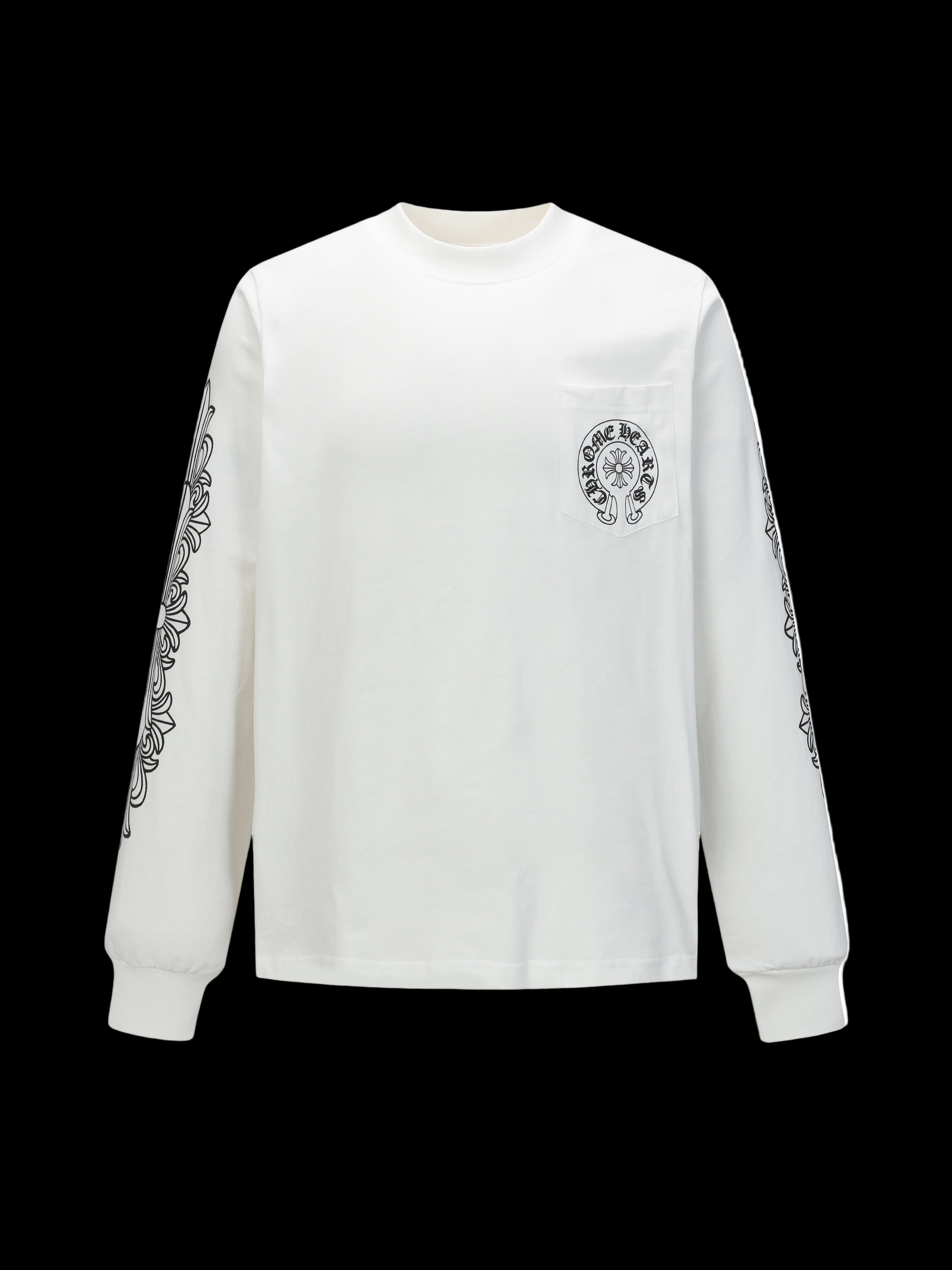 Chrome Hearts Horseshoe Long Sleeve Tee