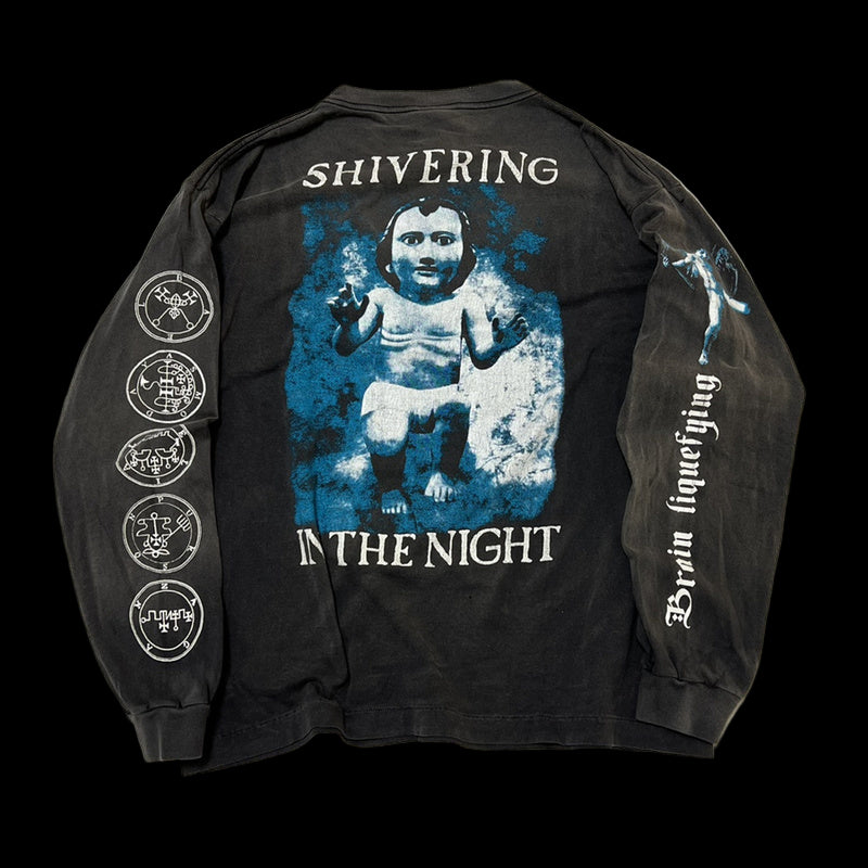 Saint Michael Shivering In The Night Long-Sleeve Shirt