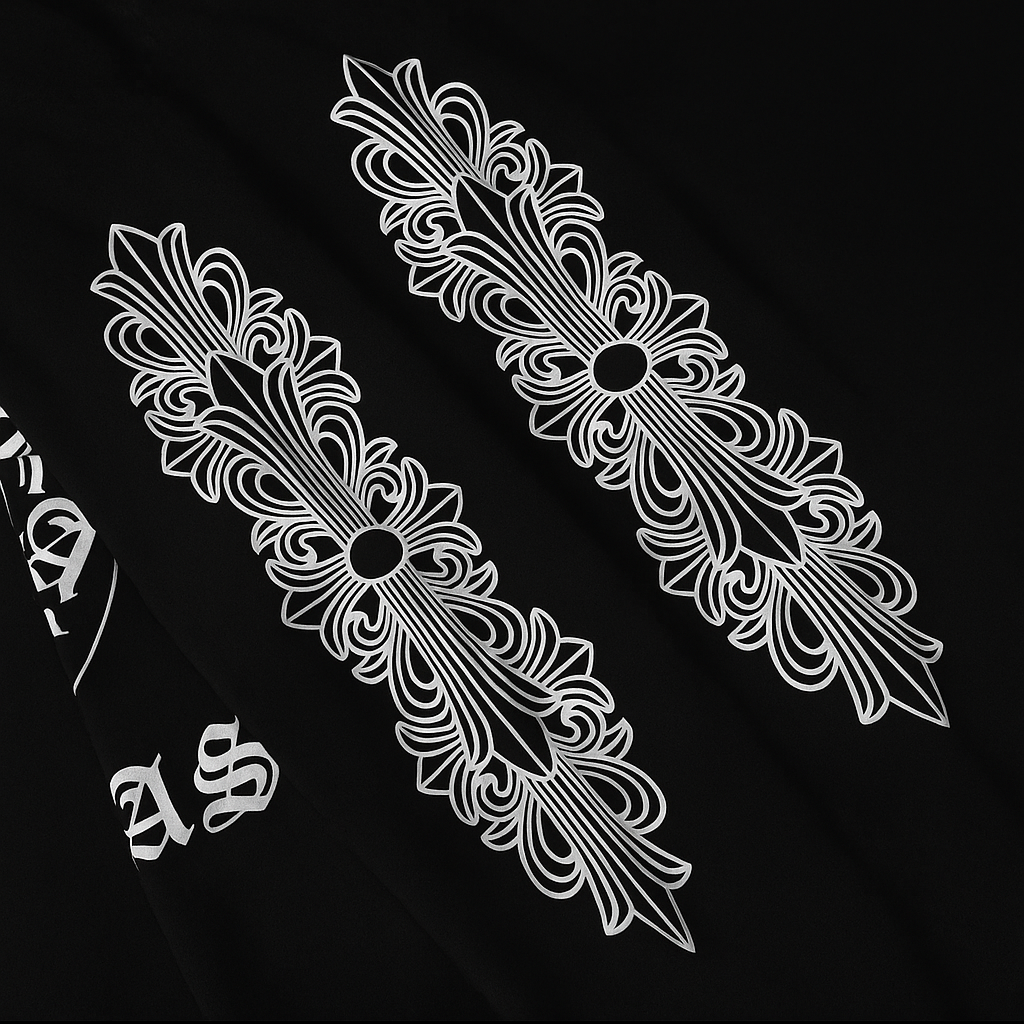 Chrome Hearts Horseshoe Long Sleeve Tee