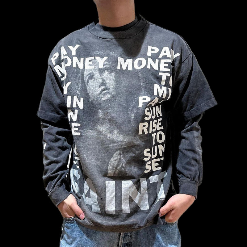 Saint Michael × Pay Money Short Sleeve Shirt