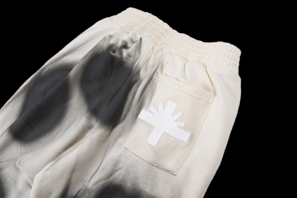 Vertebrae Spotted Wide Leg Sweatpants