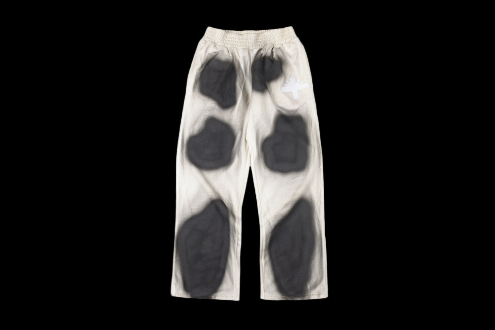 Vertebrae Spotted Wide Leg Sweatpants
