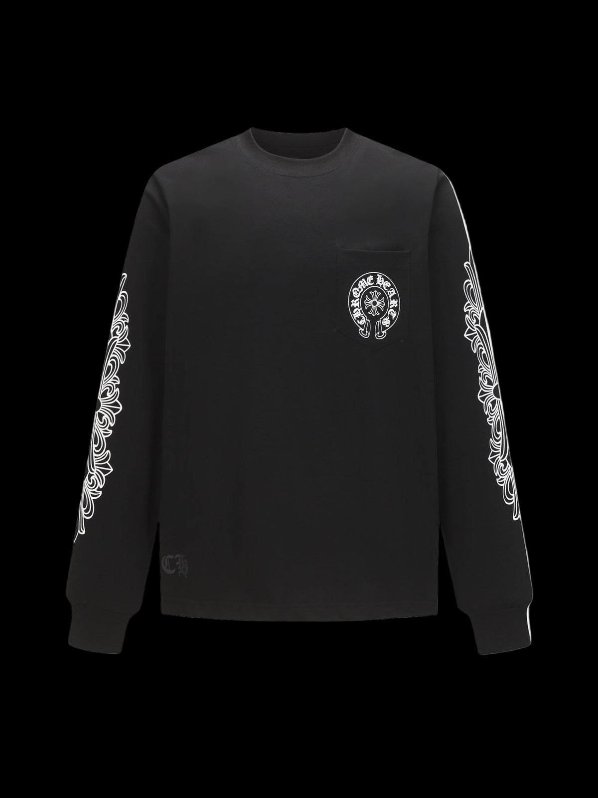 Chrome Hearts Horseshoe Long Sleeve Tee