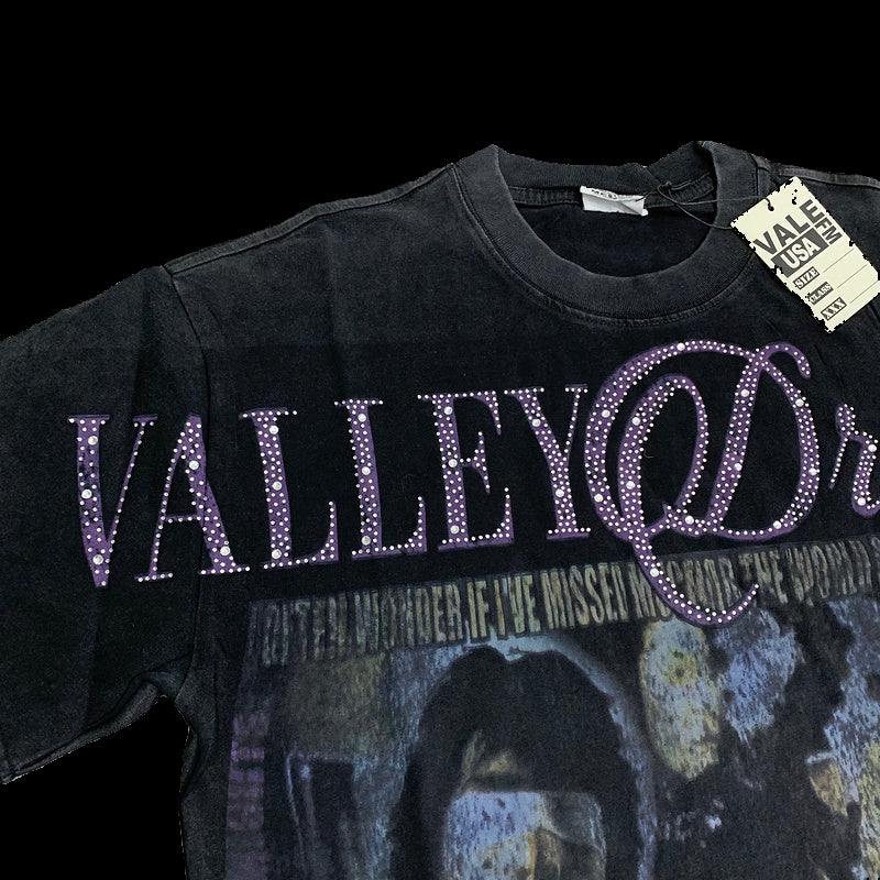 Vale Forever Fallen Bling Black Tee