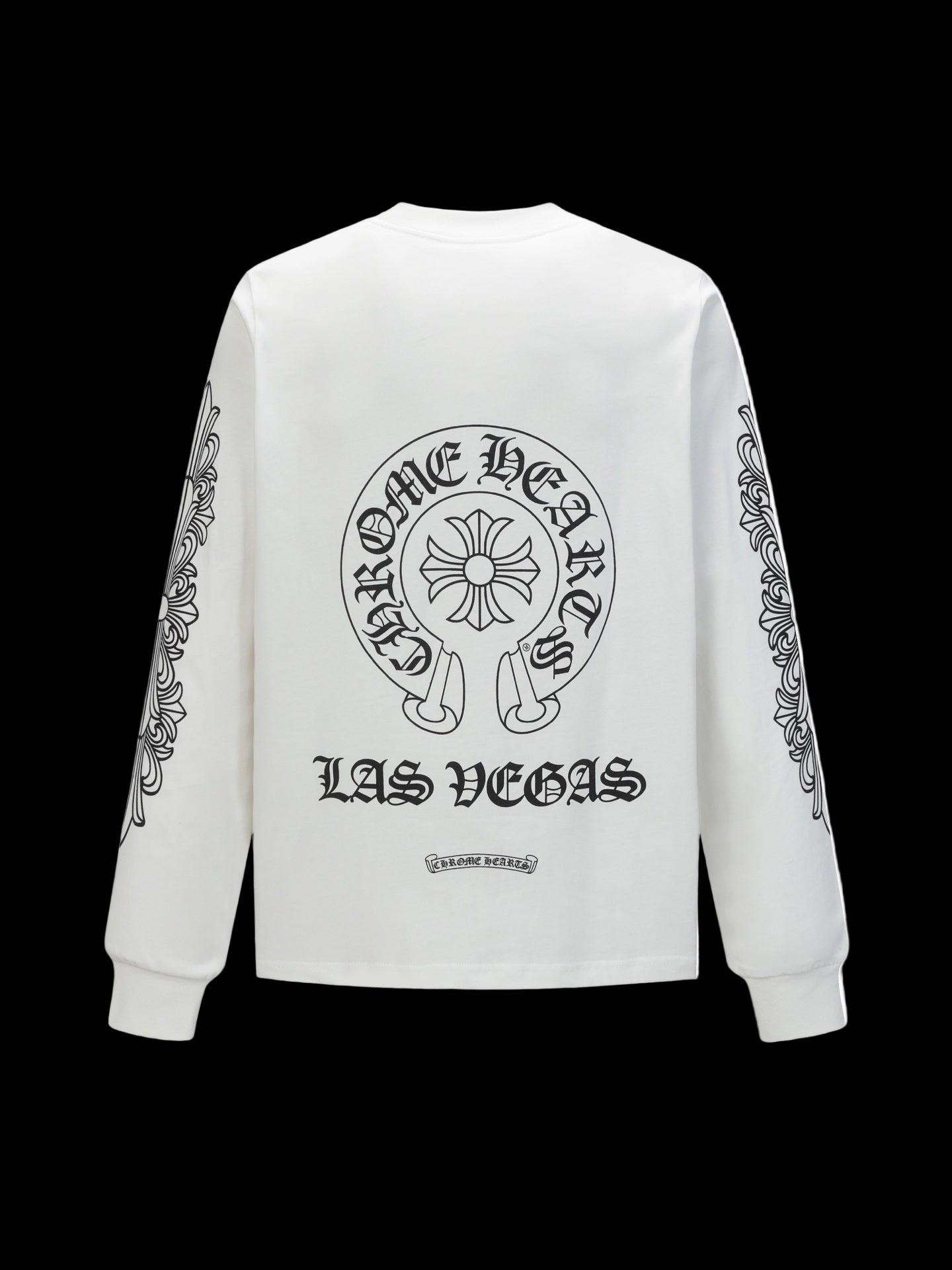 Chrome Hearts Horseshoe Long Sleeve Tee