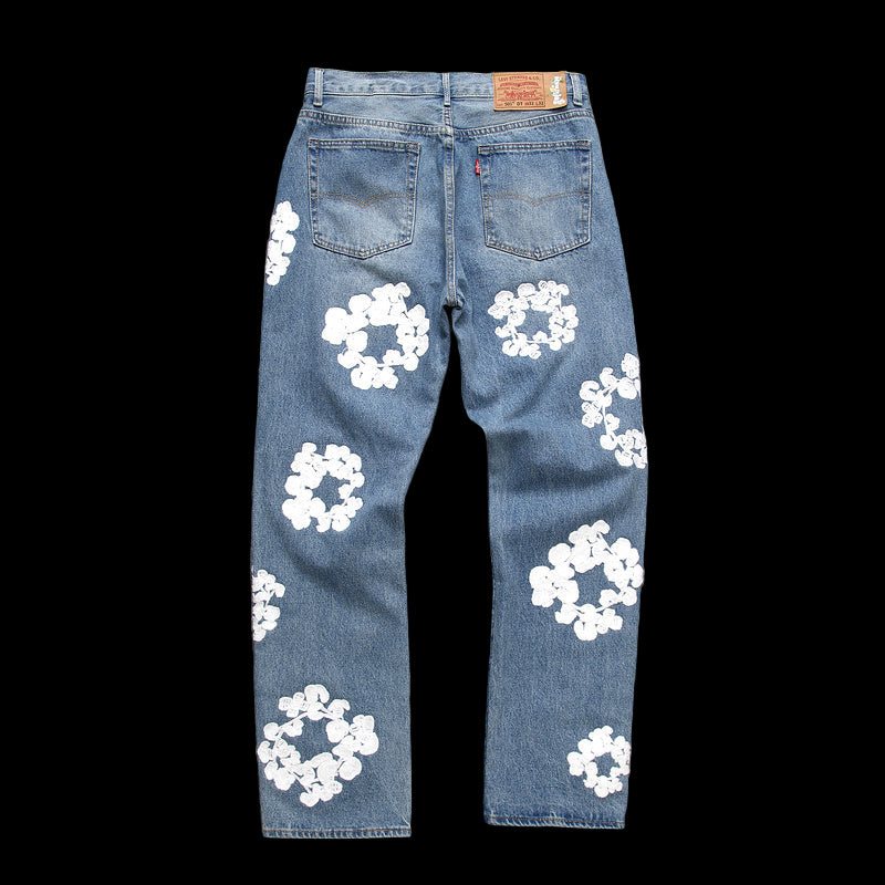 Levi's x Denim Tears The Cotton Wreath Jean 'Light Wash'
