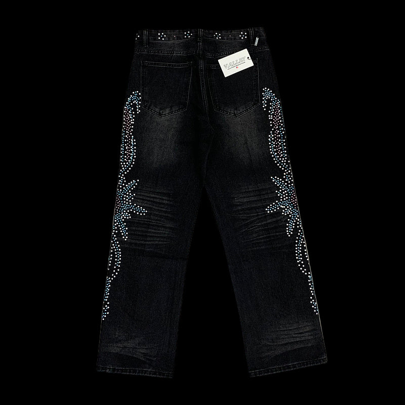 Vale Vale Tsunami Crystal Denim Black