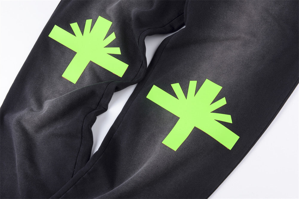 VERTABRAE "KNEE LOGO" SWEATPANTS