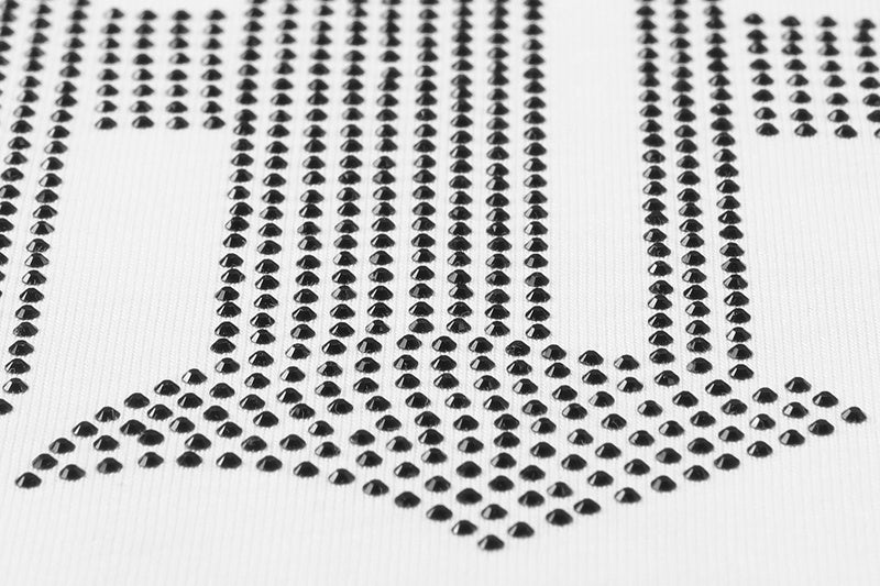 Mixed Emotion White Angel Rhinestone Tee