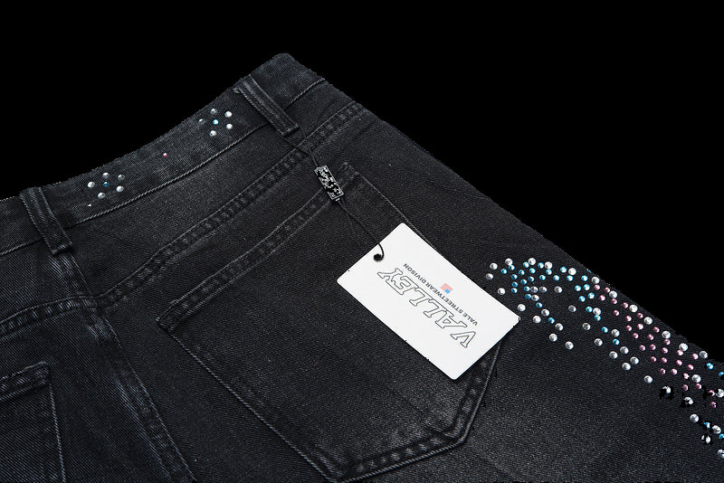 Vale Vale Tsunami Crystal Denim Black