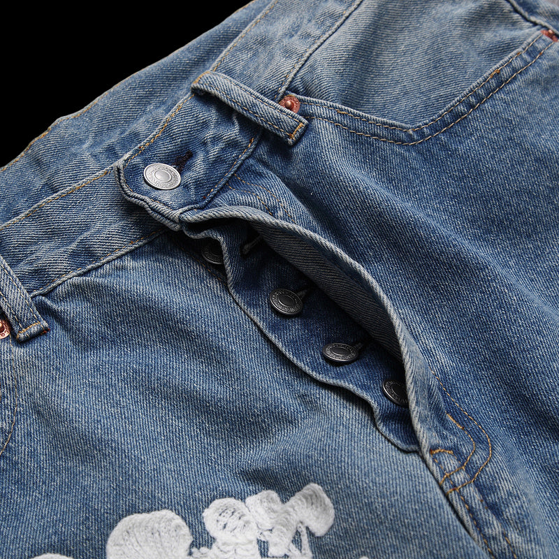 Levi's x Denim Tears The Cotton Wreath Jean 'Light Wash'