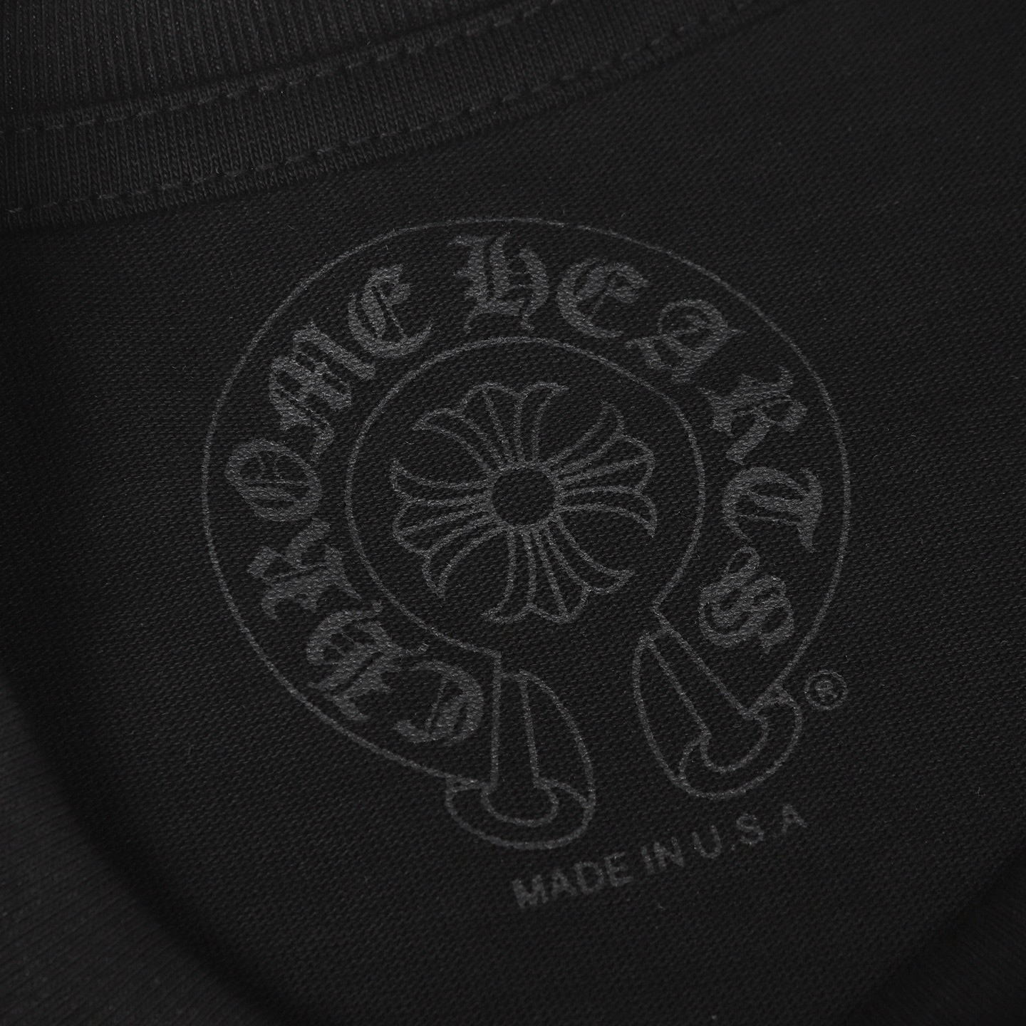 Chrome Hearts Horseshoe Long Sleeve Tee