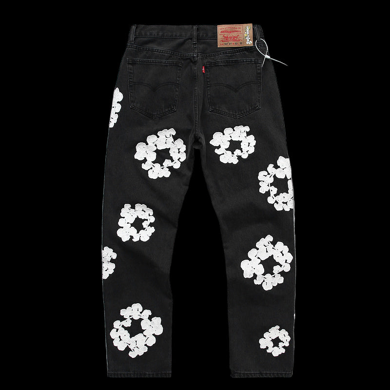 Levi's x Denim Tears The Cotton Wreath Jean 'Black'