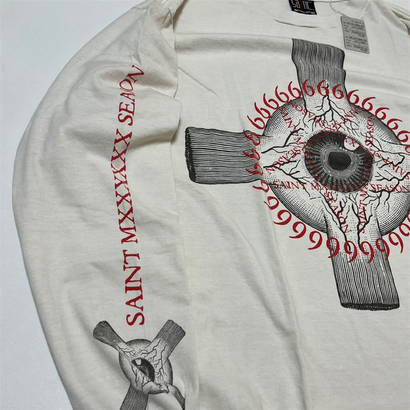 Saint Michael Eyeball Long-Sleeve Tee