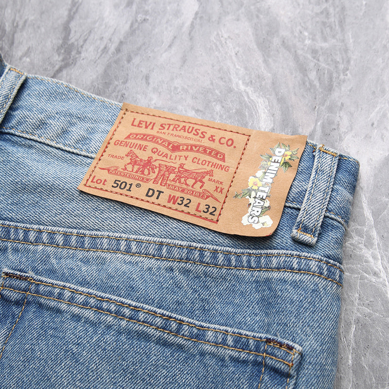 Levi's x Denim Tears The Cotton Wreath Jean 'Light Wash'