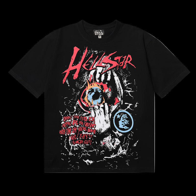 Hellstar “Open your eyes” black tee