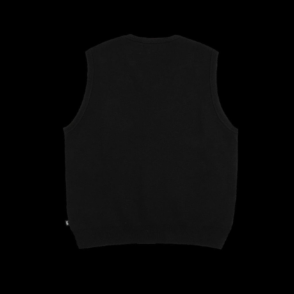 Stüssy Black Photo Jacquard Vest