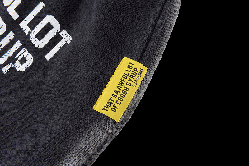 Awful Lot of Cough Syrup Washed black off a lot of cough syrup flared