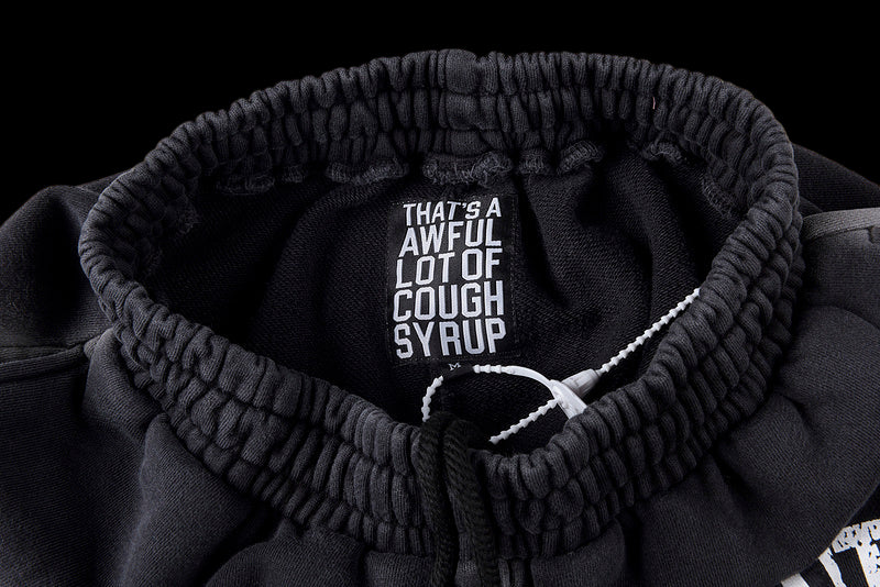 Awful Lot of Cough Syrup Washed black off a lot of cough syrup flared