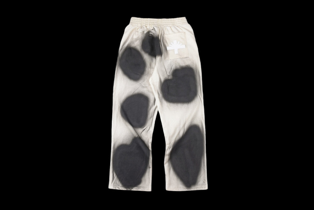 Vertebrae Spotted Wide Leg Sweatpants