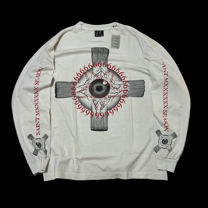 Saint Michael Eyeball Long-Sleeve Tee