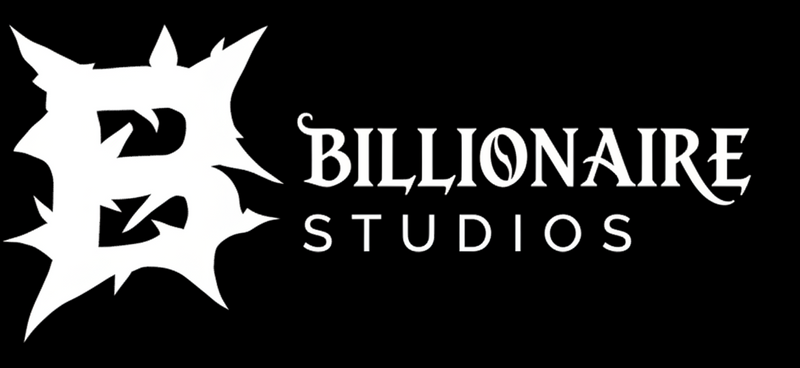 Billionaire Studios Logo - Black Background