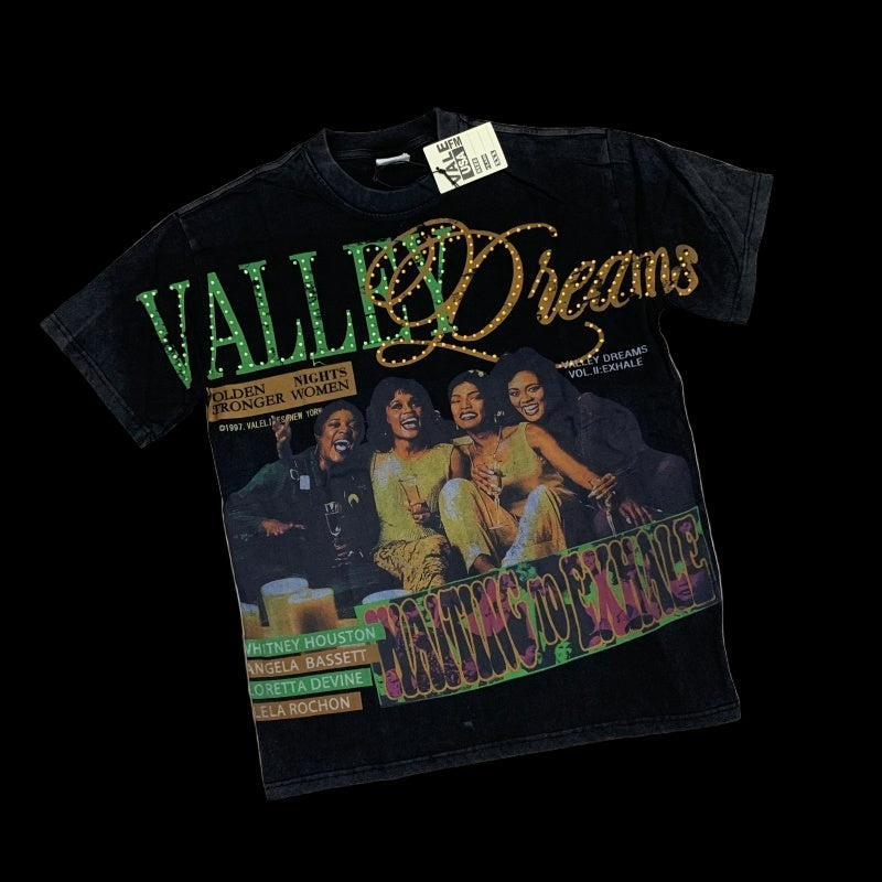 Vale Forever Valley Dreams Black EXHALE Tee