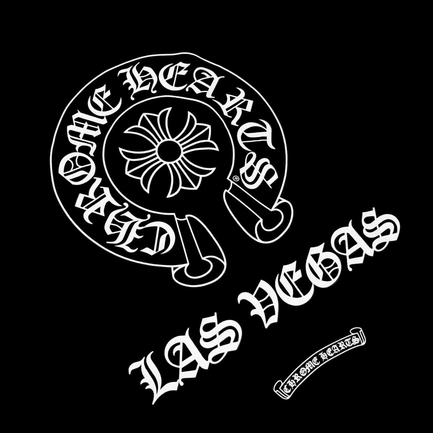 Chrome Hearts Horseshoe Long Sleeve Tee